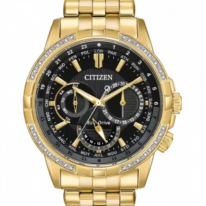 BU2082-56E Montre Citizen Eco-Drive Calendrier Doré