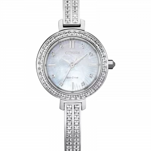 Montre Citizen Eco Drive Femme -Silhouette Crystal